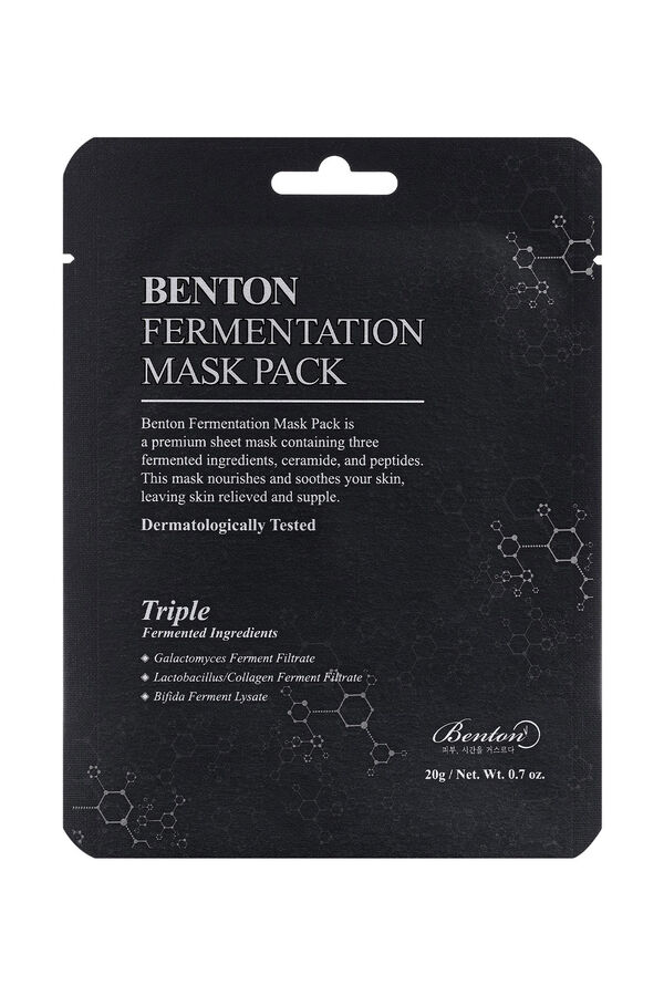Benton Fermentation mask pack (1 unit) Black