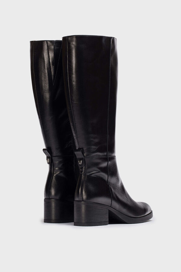 Wonders Botas de cano largo Santa Fe 15 Preto