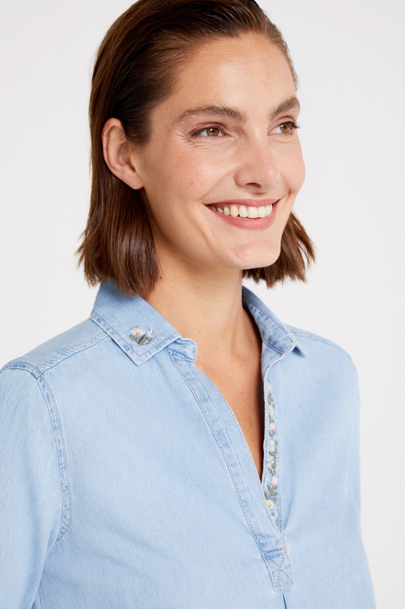 camisa cuello polo