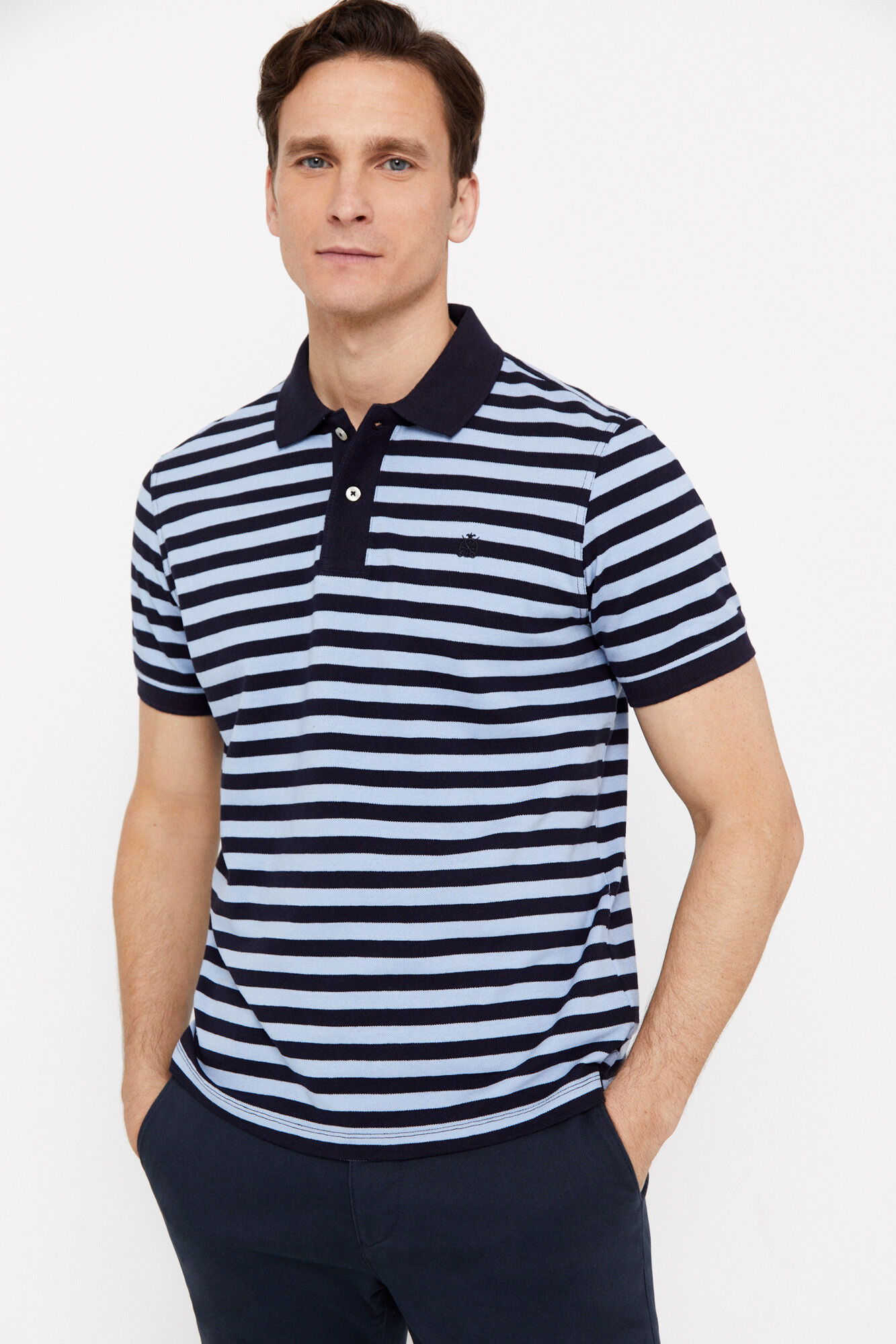 polo de rayas