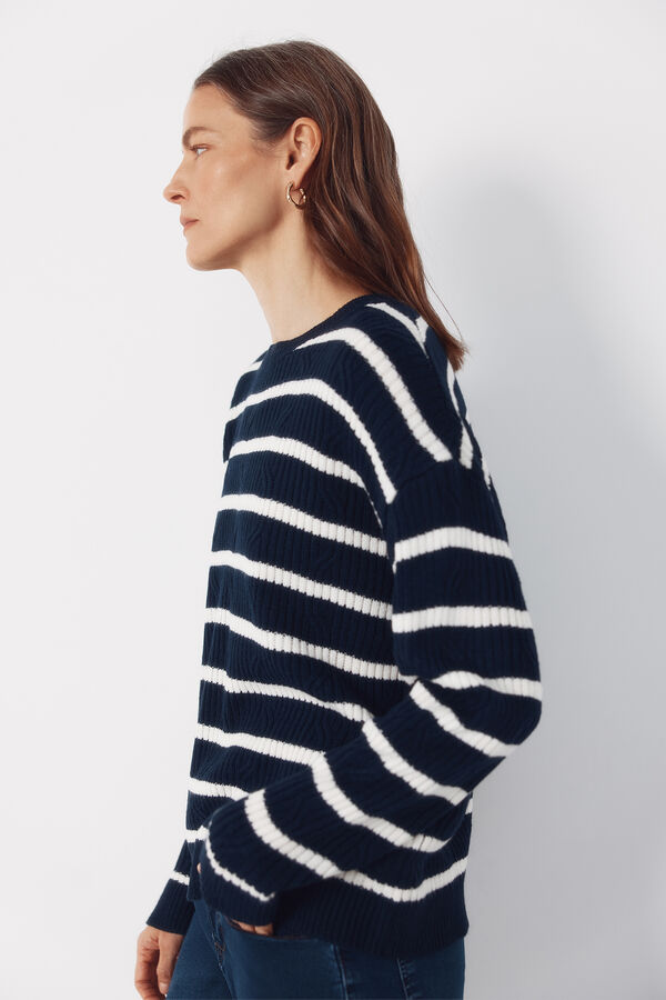 Cortefiel Jersey tacto suave Estampado azul