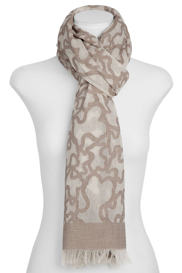 Tous Foulard Kaos en color piedra Gris