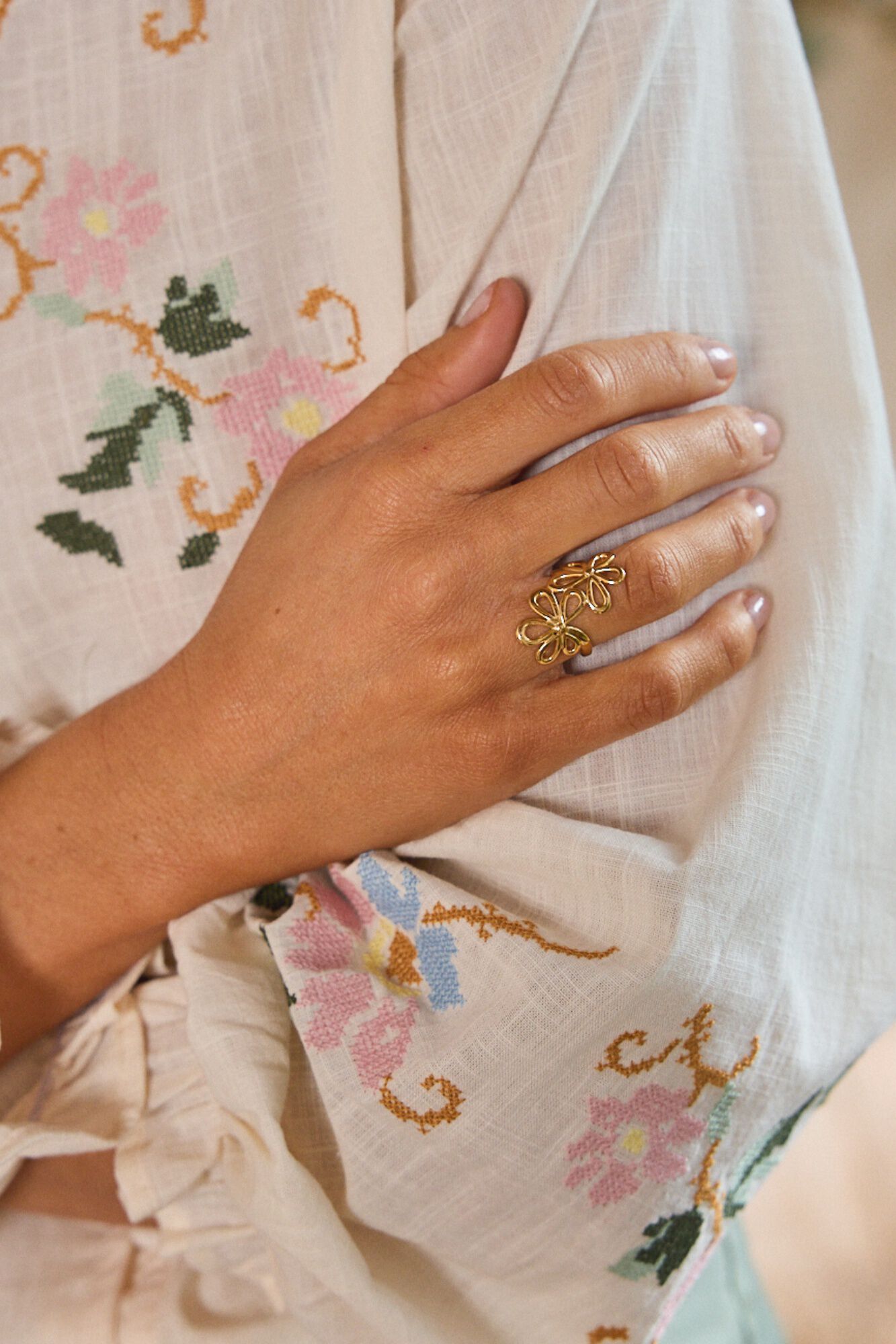 Pol&iacute;n Et Moi Camisa bordados Julieta