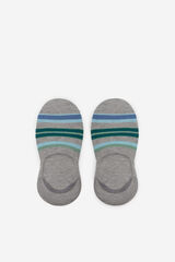 Cortefiel Two pairs of no-show socks with coolmax Grey