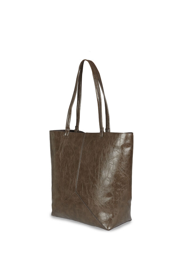 Cortefiel Shopper cuts Dark brown