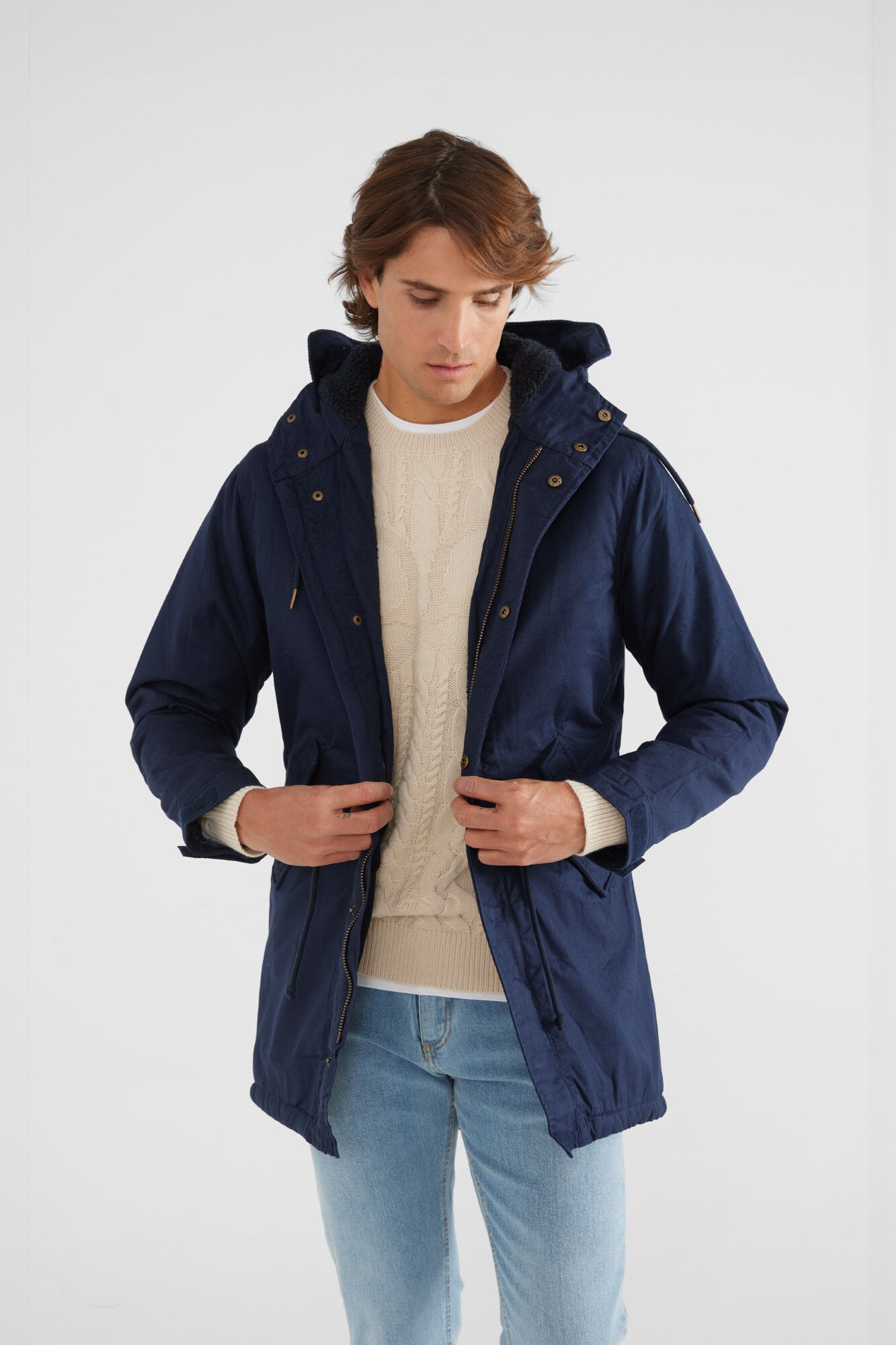 Parka clasica on sale hombre