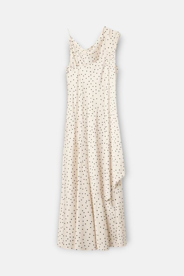 Silbon Vestido de lingerie bolinhas Impress&atilde;o