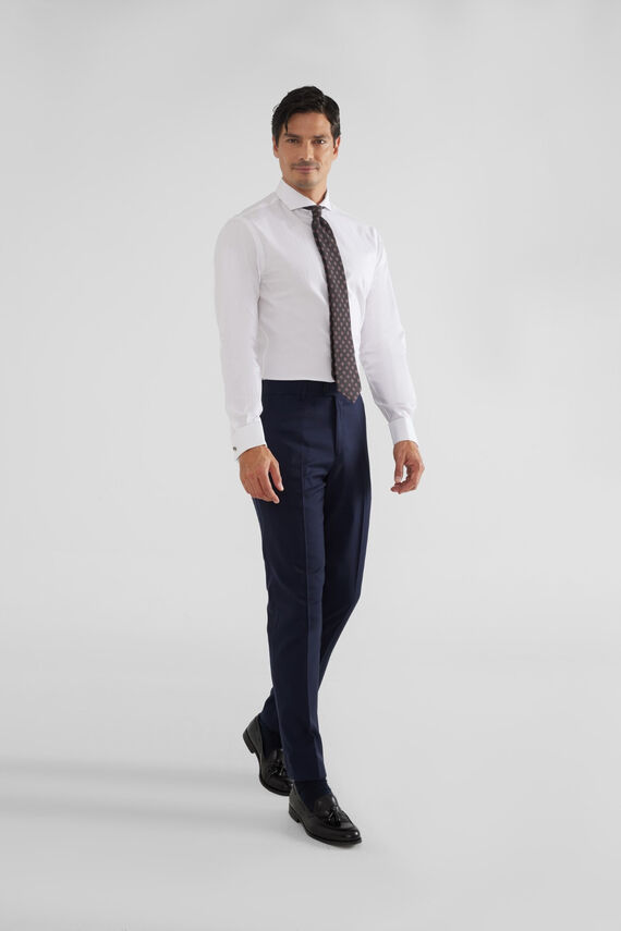 Pantalón traje natural stretch