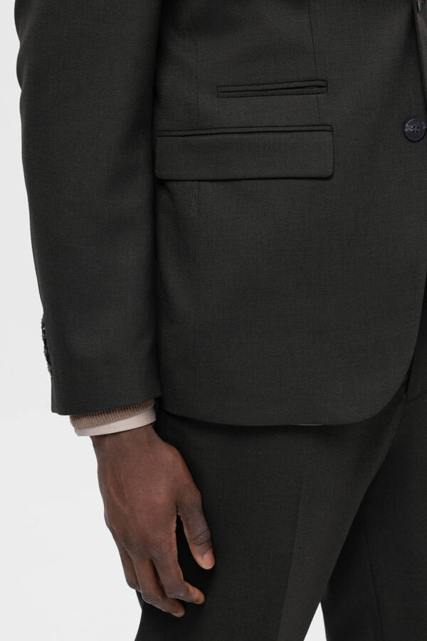 Selected Slim Fit Suit Jacket Green