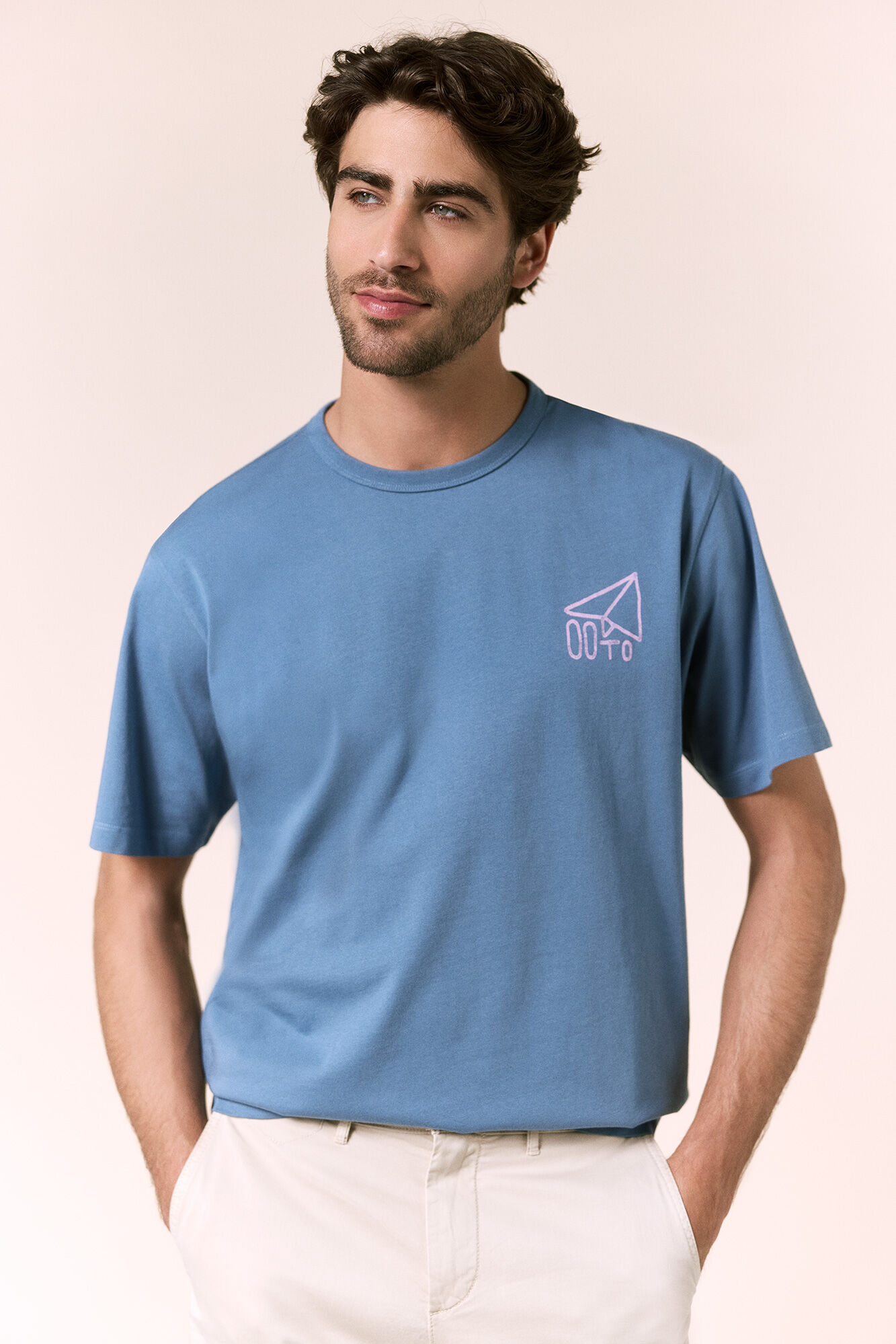 OOTO T-shirt avi&atilde;o pequeno