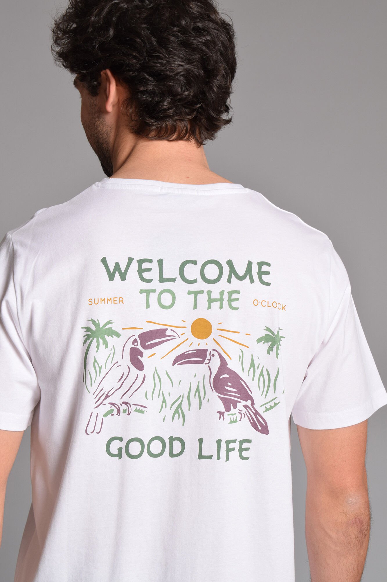 Camisetas print hombre 2025