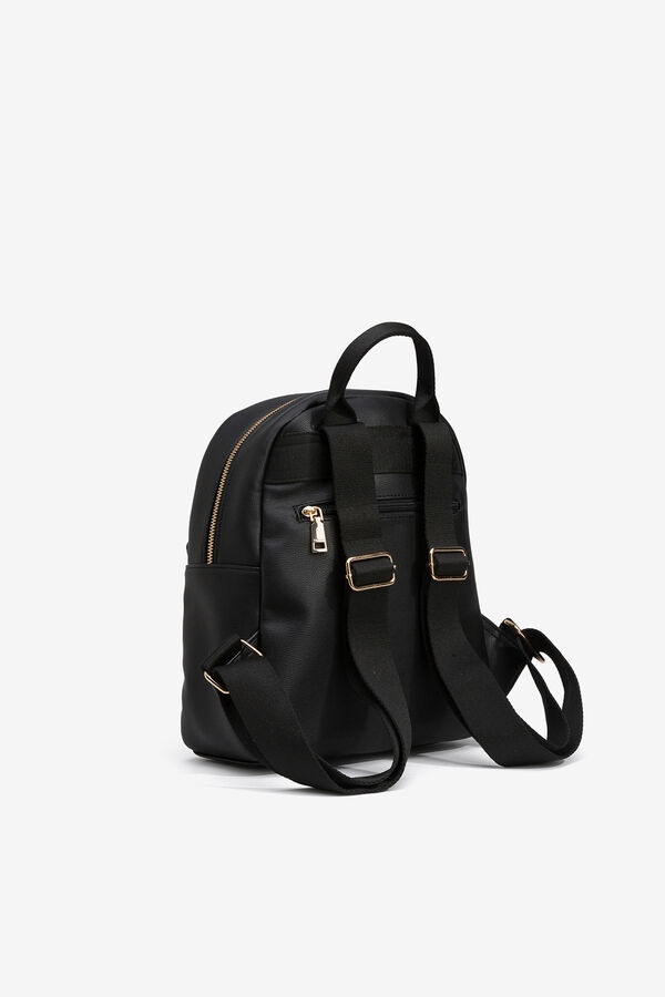Vilanova Mochila com bolso removível Preto