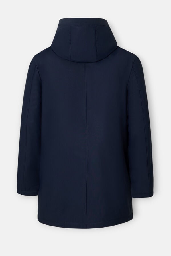 Silbon Parka técnica tailoring Azul marino