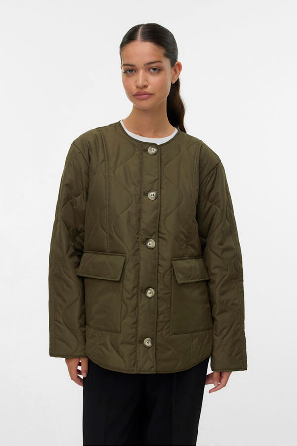 Vero Moda Casaco acolchoada Verde