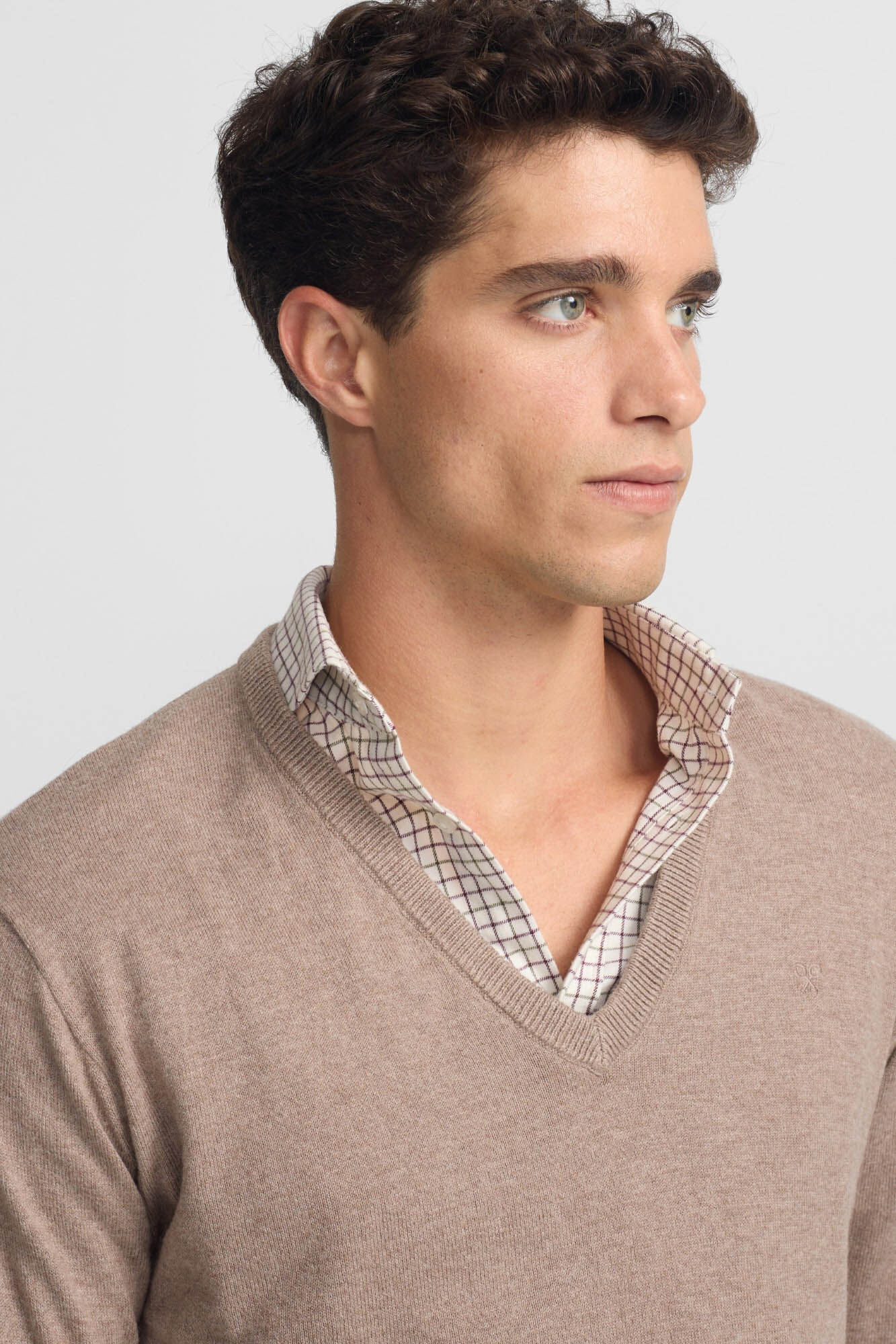 Silbon Camisola retr&ocirc; com gola em V