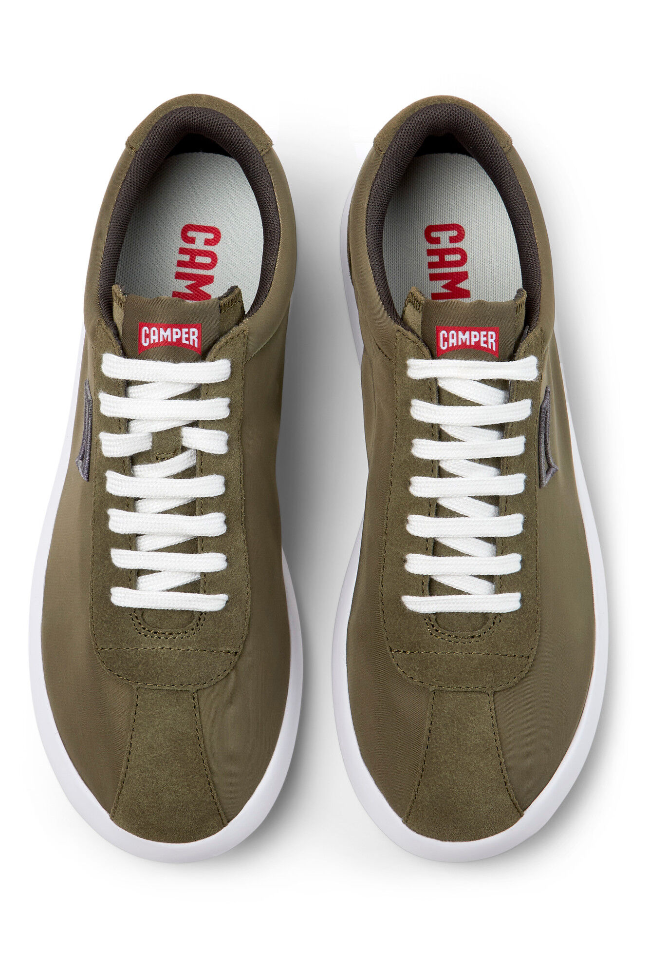 Camper Zapatillas de tejido y nobuk hombre