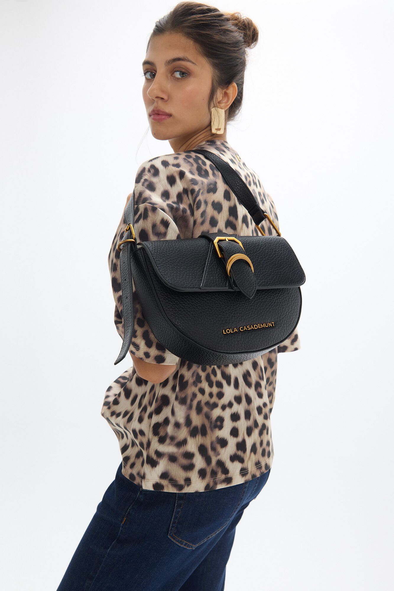 Lola Casademunt Crossbody bag with belt detail