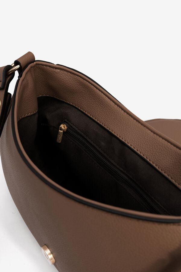 Vilanova Carteira com al&ccedil;a curta Castanho