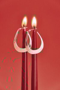 Cortefiel Deformed hoop earrings