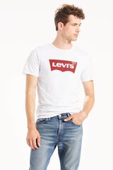 Cortefiel T-shirt Levi's® clássica com logótipo no meio Branco
