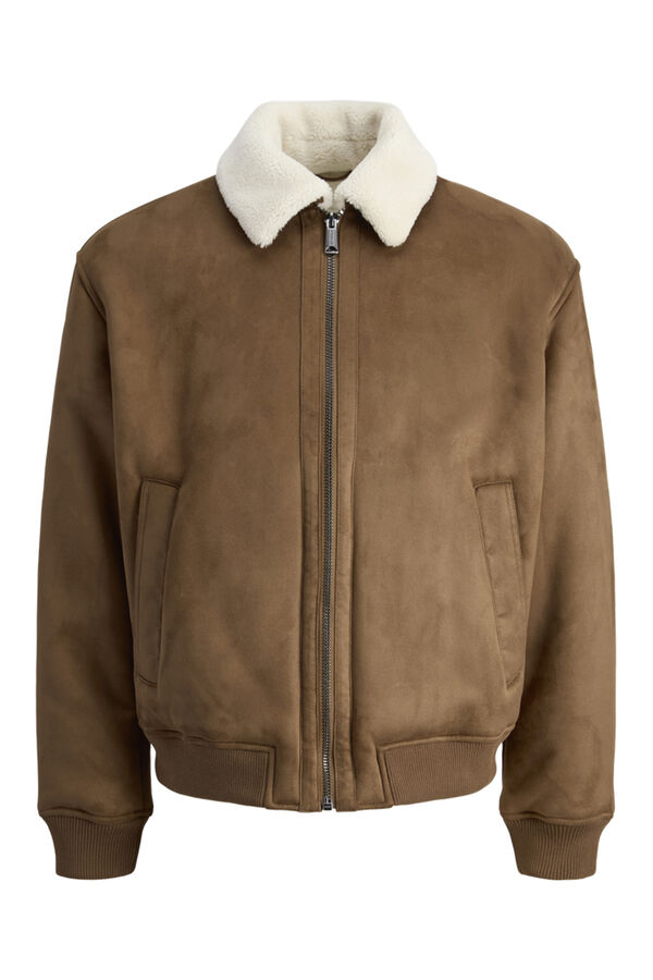 Jack & Jones Cazadora bómber clásica Marrón