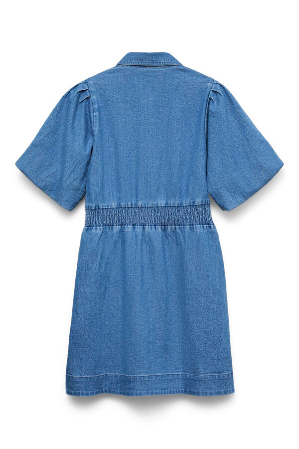 Vero Moda Vestido curto de algodão  Azul
