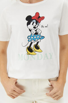 Cortefiel Disney T-shirt White