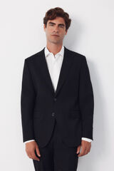 Cortefiel Blazer black structureXXI Serie Black