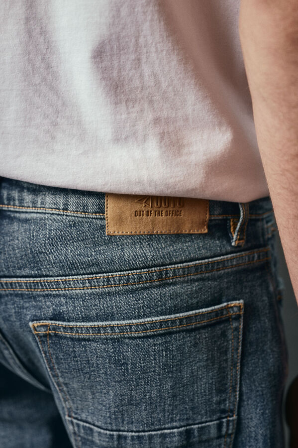 OOTO Pantalón vaquero slim fit Azul