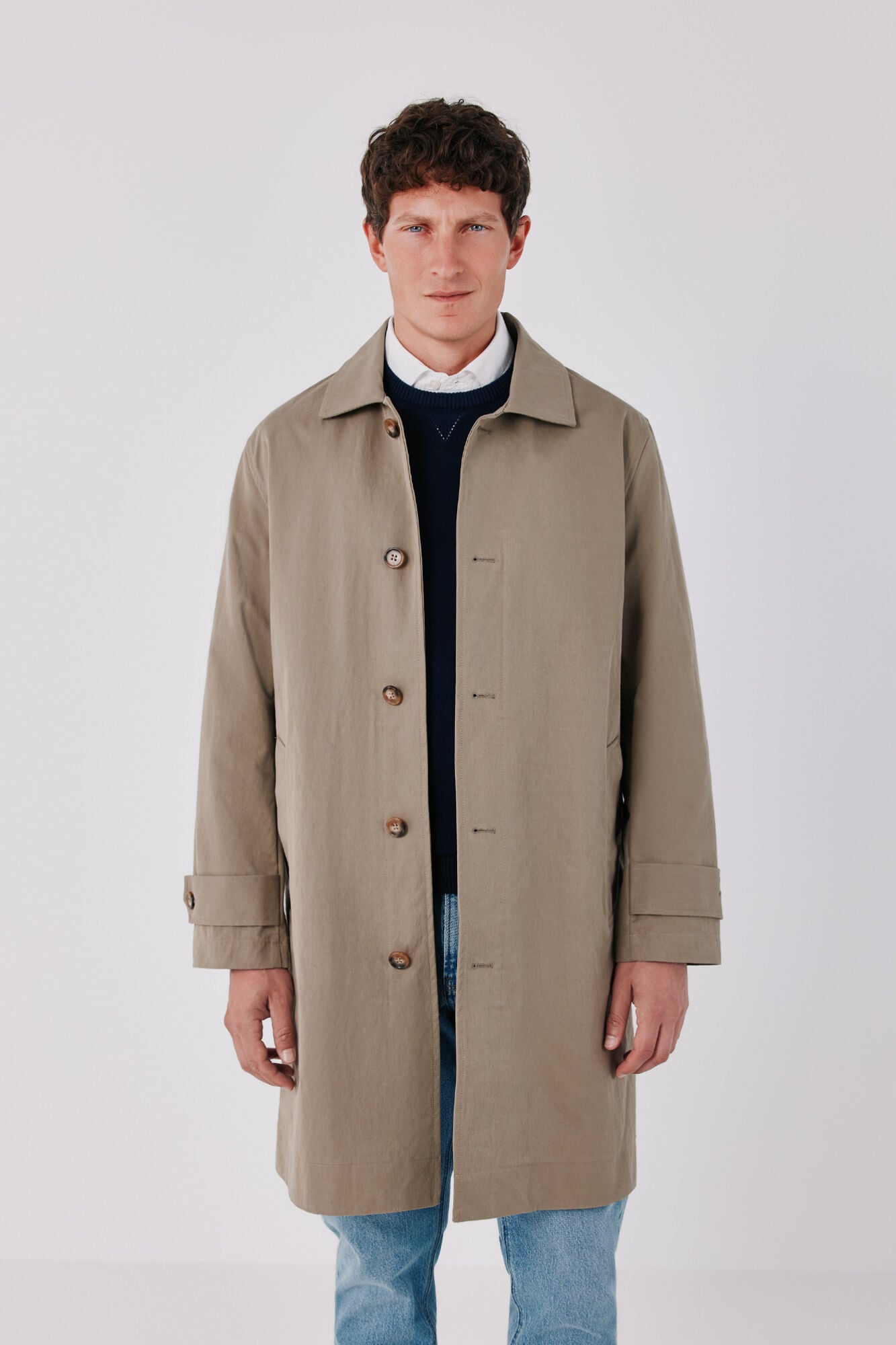 Cortefiel Cotton trench