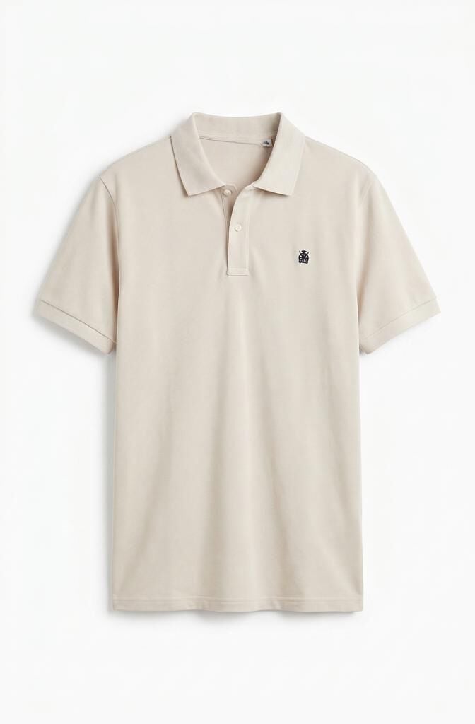 Cortefiel Piqu&eacute; basic polo shirt