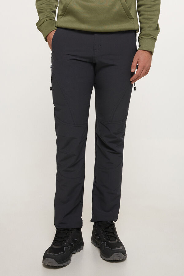 Cortefiel Mount-Stretch fabric trousers Grey