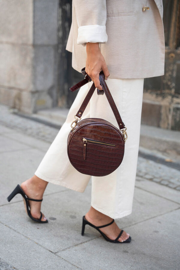 The Code Olympia Coco burgundy shoulder bag  Maroon