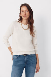 Cortefiel Combined knit jumper