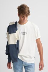 Silbon Special fit classic heritage t-shirt Beige