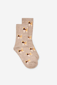 Cortefiel Beagle long socks