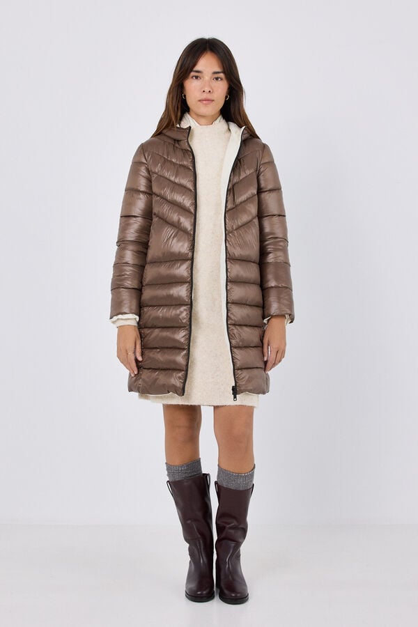 Cortefiel THERMOLITE&reg; reversible anorak Brown