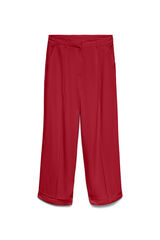 Vero Moda Cal&ccedil;a de vestir 7/8 Vermelho