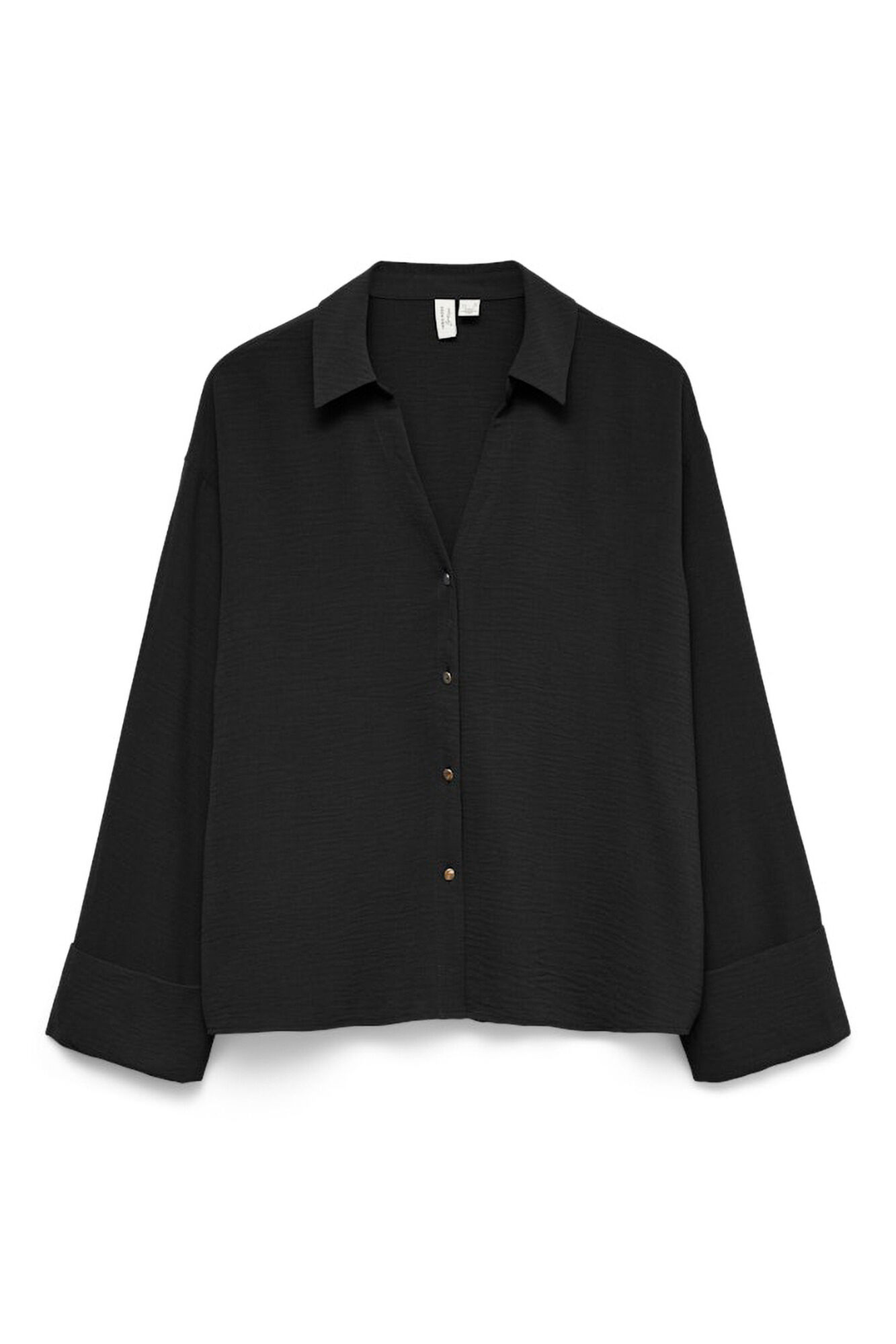 Vero Moda Camisa de manga comprida com bot&otilde;es dourados