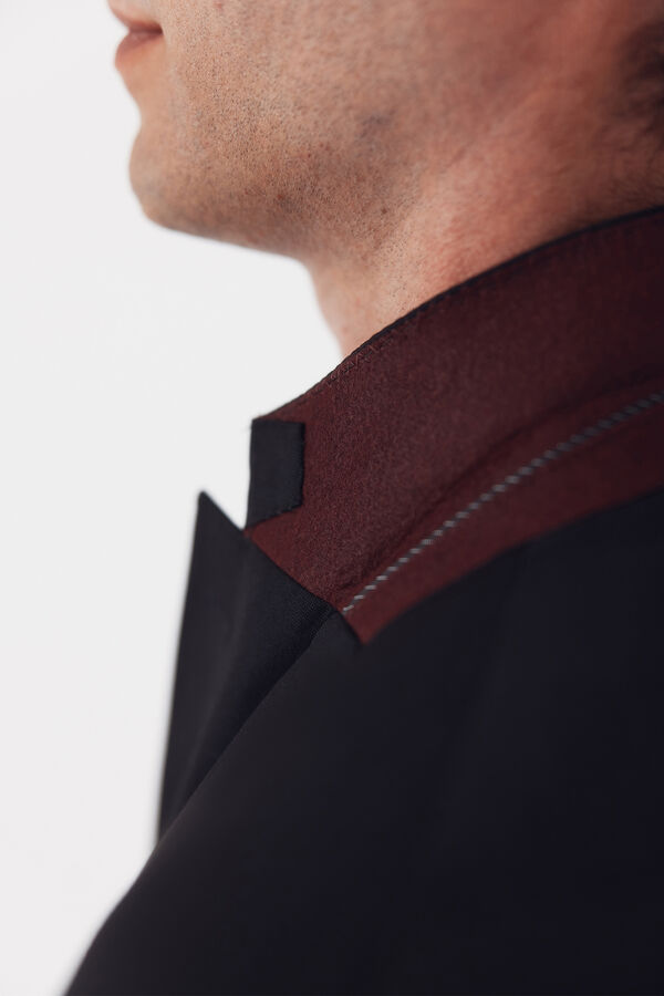 Cortefiel Blazer black structureXXI Serie Black