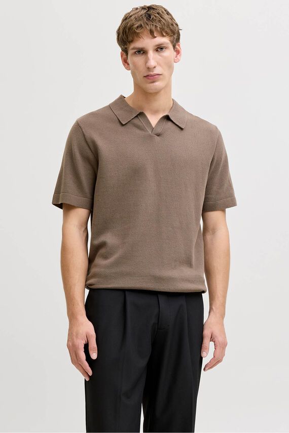 Jersey punto cuello polo