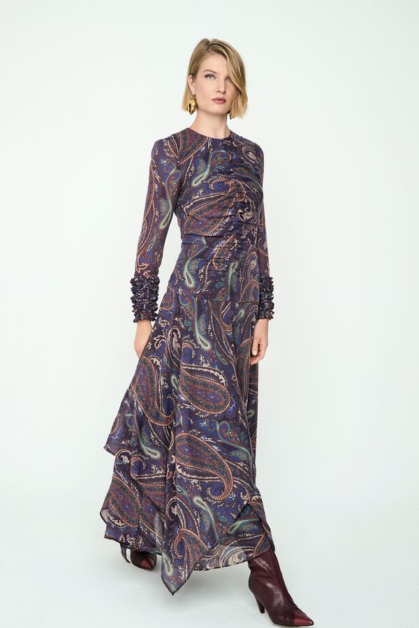 Panambi Vestido estampado Jony Roxo