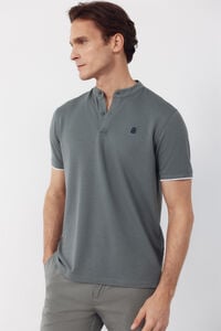 Cortefiel Henley polo shirt