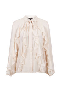 Cortefiel Blusa volante delantero