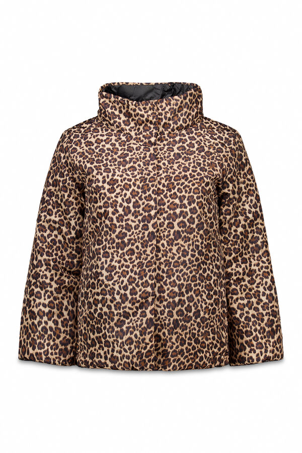 Cortefiel Reversible Thermolite® jacket Black