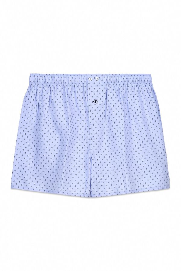 OOTO Pack 2 boxer em tecido Azul