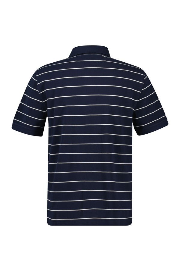 Gant Camisa polo riscas de manga curta Azul