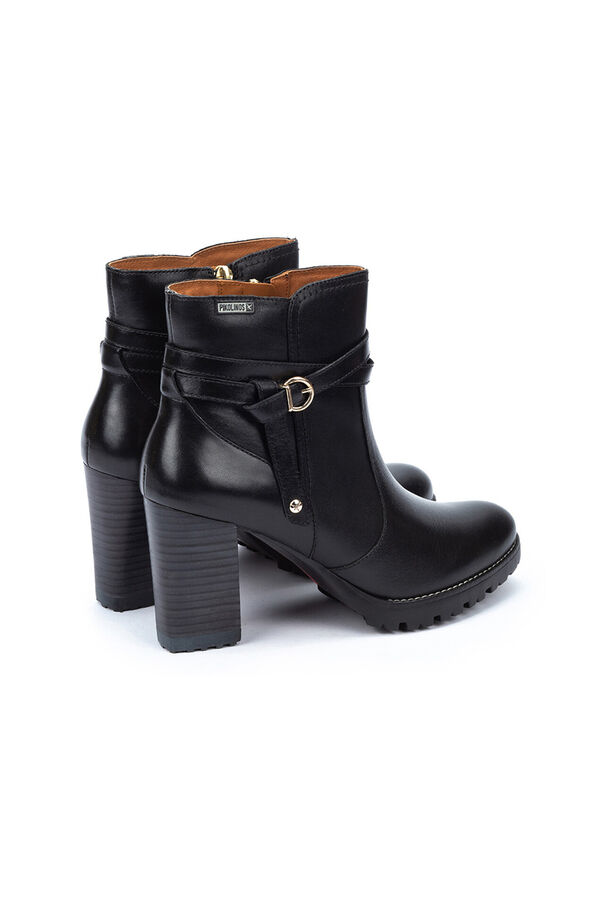 Pikolinos Botins de salto alto Preto