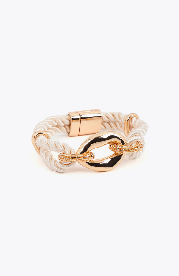 Lola Casademunt Pulseira de cord&atilde;o Dourado