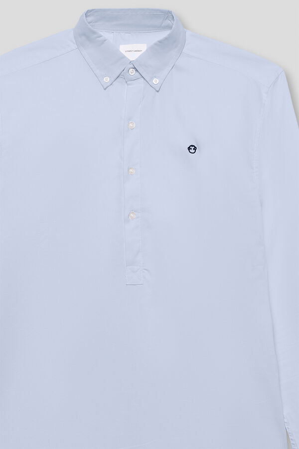 Street Monkey Polo para homem Azul